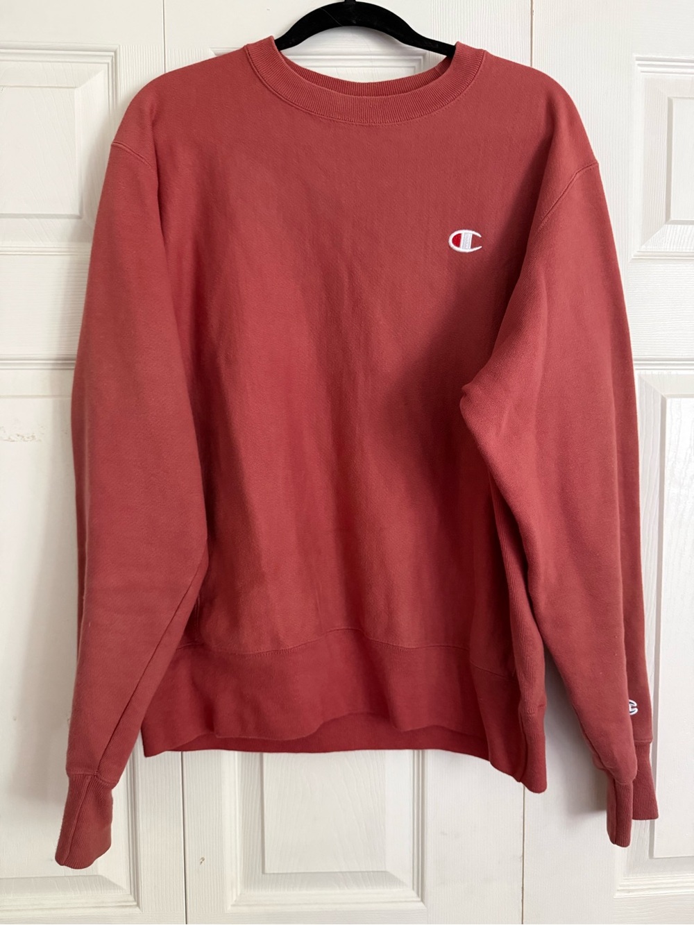 Champion Reverse Weave Crewneck Sweatshirt - Rose
